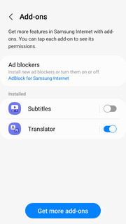 Screenshot del browser Samsung per Galaxy Fold 7 (4) Screenshot del browser Samsung per Galaxy Fold 7 (4)