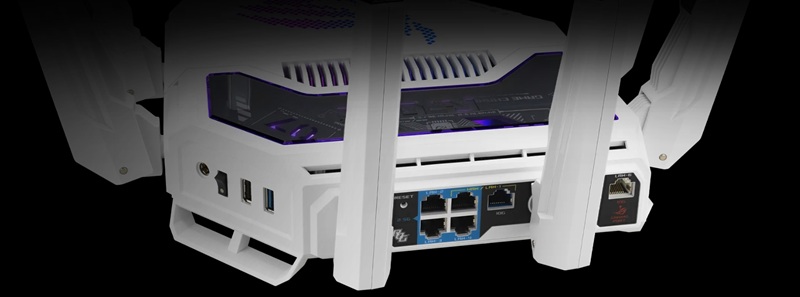 Illustrazione delle capacità del ASUS ROG Rapture GT-BE19000AI