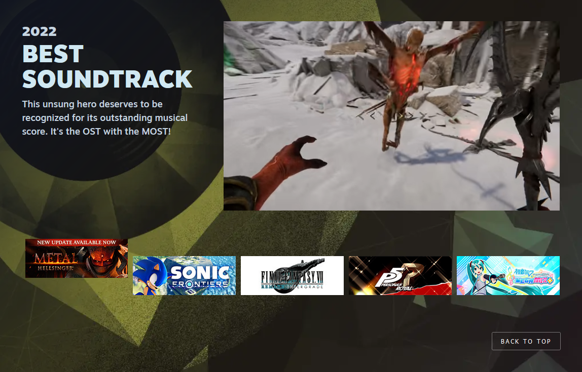 Prepariamoci a votare: Valve svela le prime 5 categorie e i giochi che si contenderanno il titolo di migliore ai The Steam Awards-3 Prepariamoci a votare: Valve svela le prime 5 categorie e i giochi che si contenderanno il titolo di migliore ai The Steam Awards-3