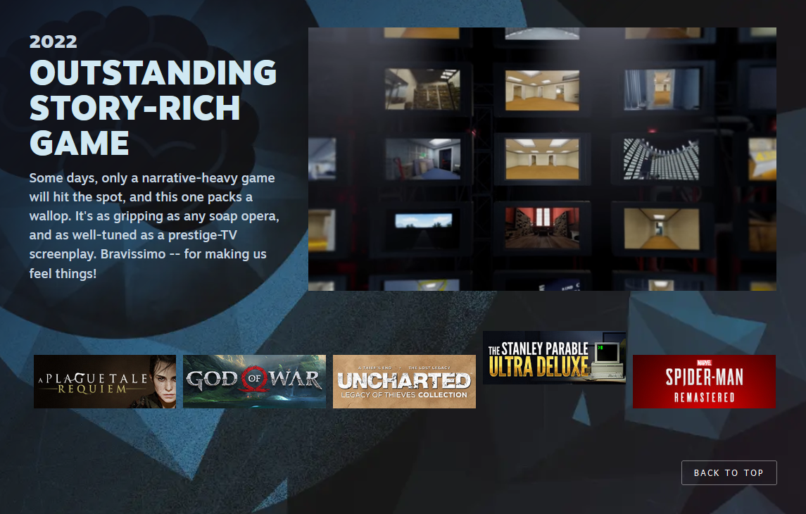 Prepariamoci a votare: Valve svela le prime 5 categorie e i giochi che si contenderanno il titolo di migliore ai The Steam Awards-4 Prepariamoci a votare: Valve svela le prime 5 categorie e i giochi che si contenderanno il titolo di migliore ai The Steam Awards-4