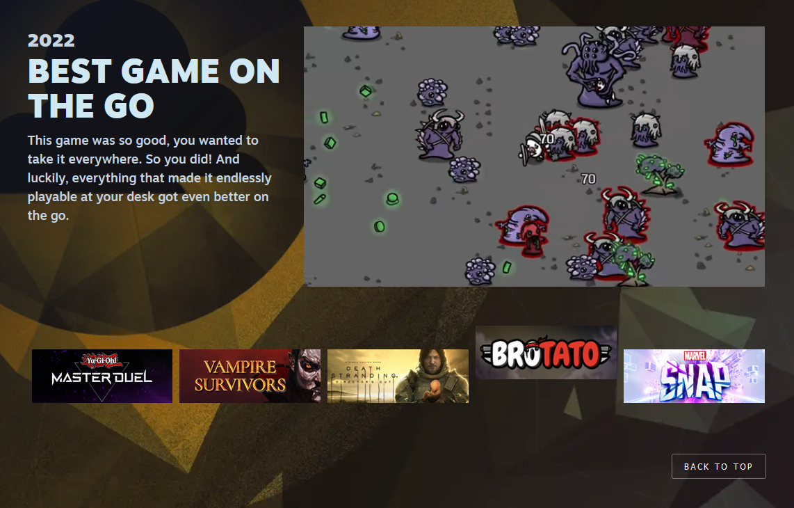 Prepariamoci a votare: Valve svela le prime 5 categorie e i giochi che si contenderanno il titolo di migliore ai The Steam Awards-6 Prepariamoci a votare: Valve svela le prime 5 categorie e i giochi che si contenderanno il titolo di migliore ai The Steam Awards-6