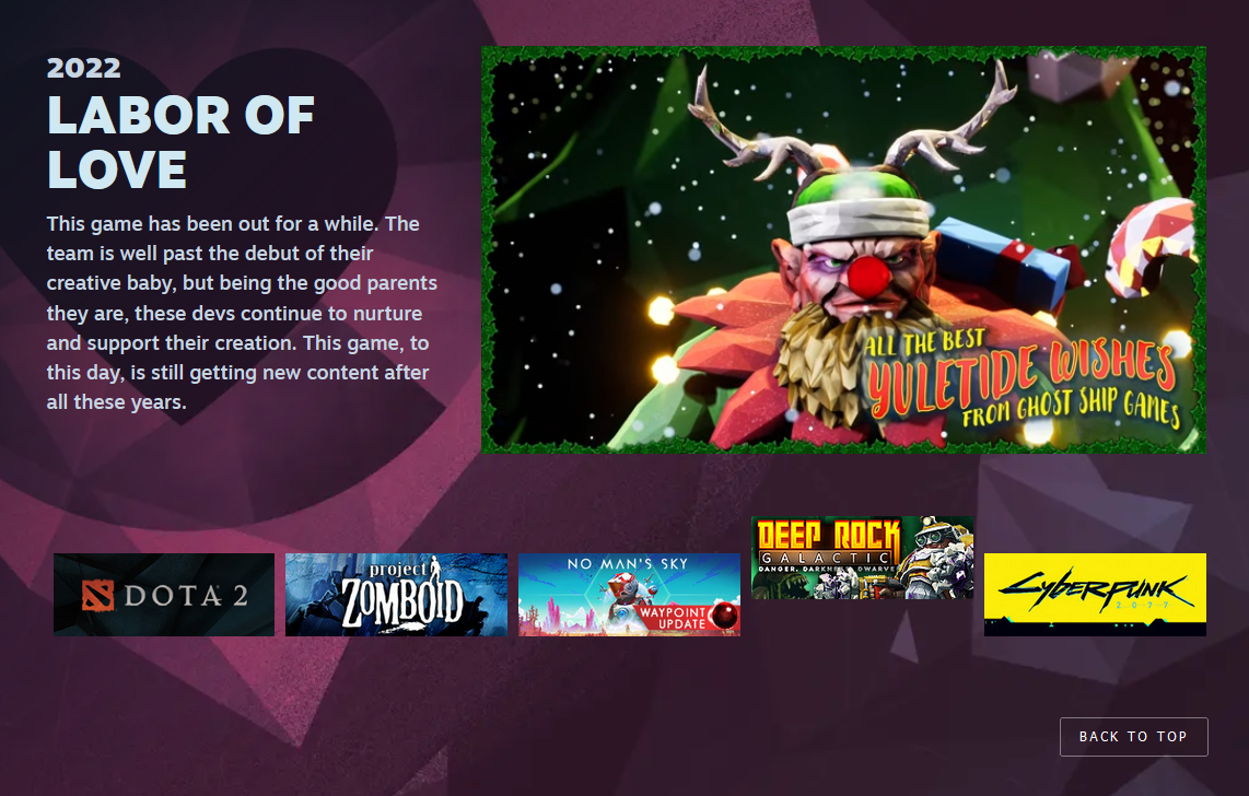 Valve ha presentato tutte le 11 nomination per la cerimonia degli Steam Awards, tra cui: "Gioco dell'anno", "Miglior storia", "Miglior colonna sonora" e altre.-4 Valve ha presentato tutte le 11 nomination per la cerimonia degli Steam Awards, tra cui: "Gioco dell'anno", "Miglior storia", "Miglior colonna sonora" e altre.-4