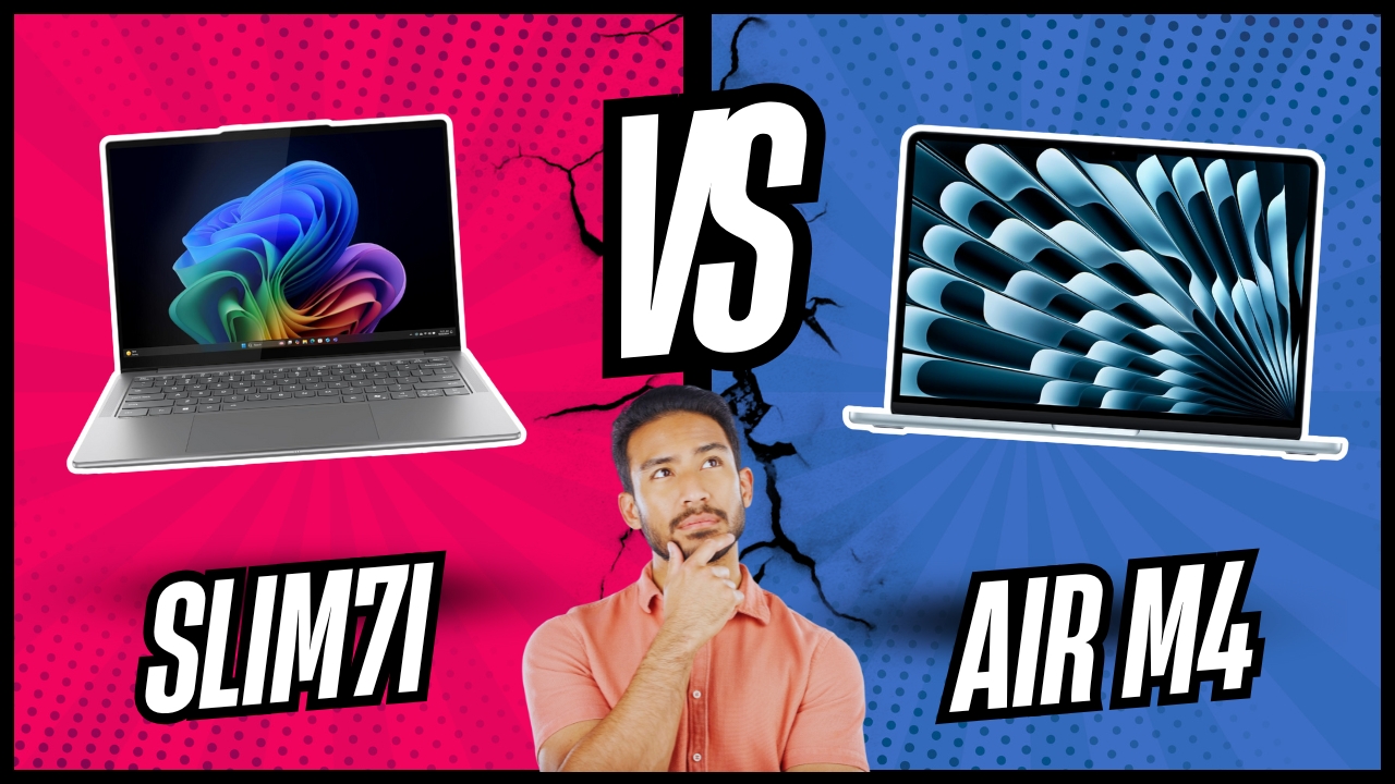 Slim7i contro MacBook Air M4