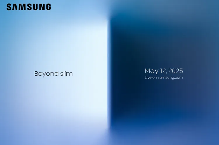 Teaser della presentazione del Galaxy S25 Edge Teaser della presentazione del Galaxy S25 Edge