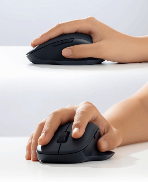 Xiaomi Wireless Bluetooth Dual-Mode Mouse 2 Comfort Edition - vista frontale