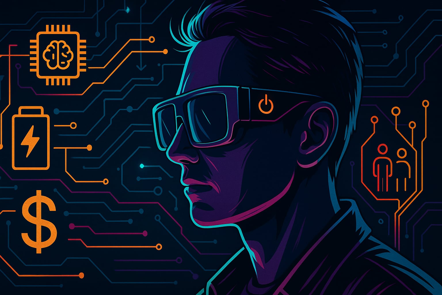 Perché gli occhiali intelligenti non sono ancora decollati?-6 Immagine illustrativa di occhiali intelligenti come accessorio