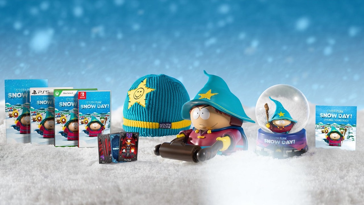Un cappello, una palla di neve e un porta carta igienica: l'edizione da collezione creativa del gioco d'azione cooperativo South Park: Snow Day è stata presentata Un cappello, una palla di neve e un porta carta igienica: l'edizione da collezione creativa del gioco d'azione cooperativo South Park: Snow Day è stata presentata