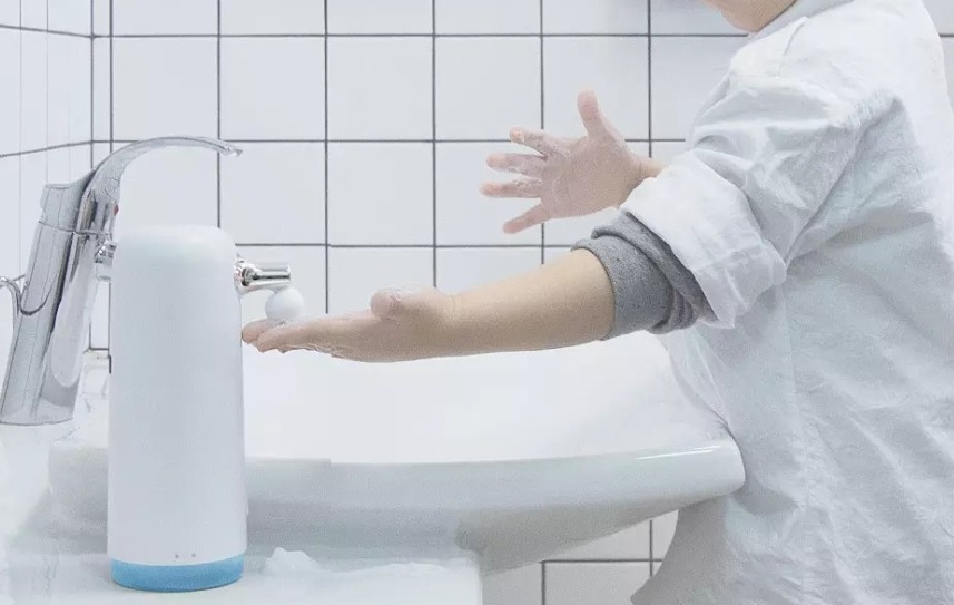 Distributore automatico di sapone distributore di sapone senza contatto