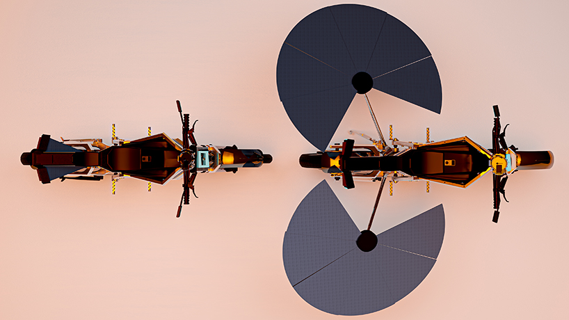 Motocicletta indipendente SOLARIS di MASK Architects