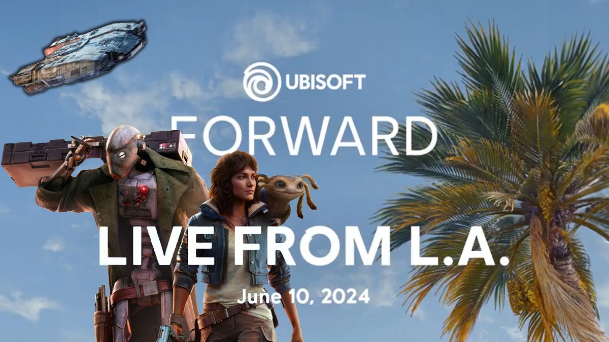 È stato svelato il trailer dello show Ubisoft Forward Live: gli spettatori possono aspettarsi dimostrazioni di gameplay di Star Wars Outlaws e Assassin's Creed Shadows, oltre a una serie di sorprese. È stato svelato il trailer dello show Ubisoft Forward Live: gli spettatori possono aspettarsi dimostrazioni di gameplay di Star Wars Outlaws e Assassin's Creed Shadows, oltre a una serie di sorprese.