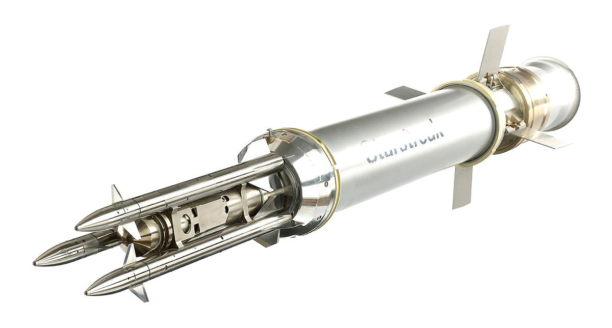 Missile Starstreak Il missile Starstreak. Illustrazione: Thales UK