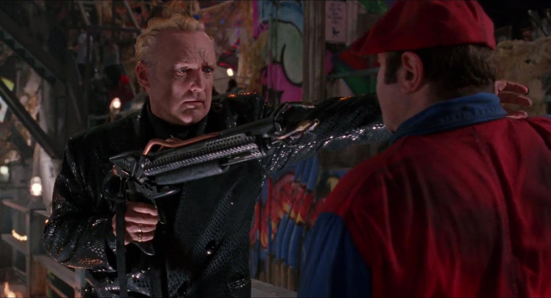 Una foto del film del 1993 Super Mario Bros.