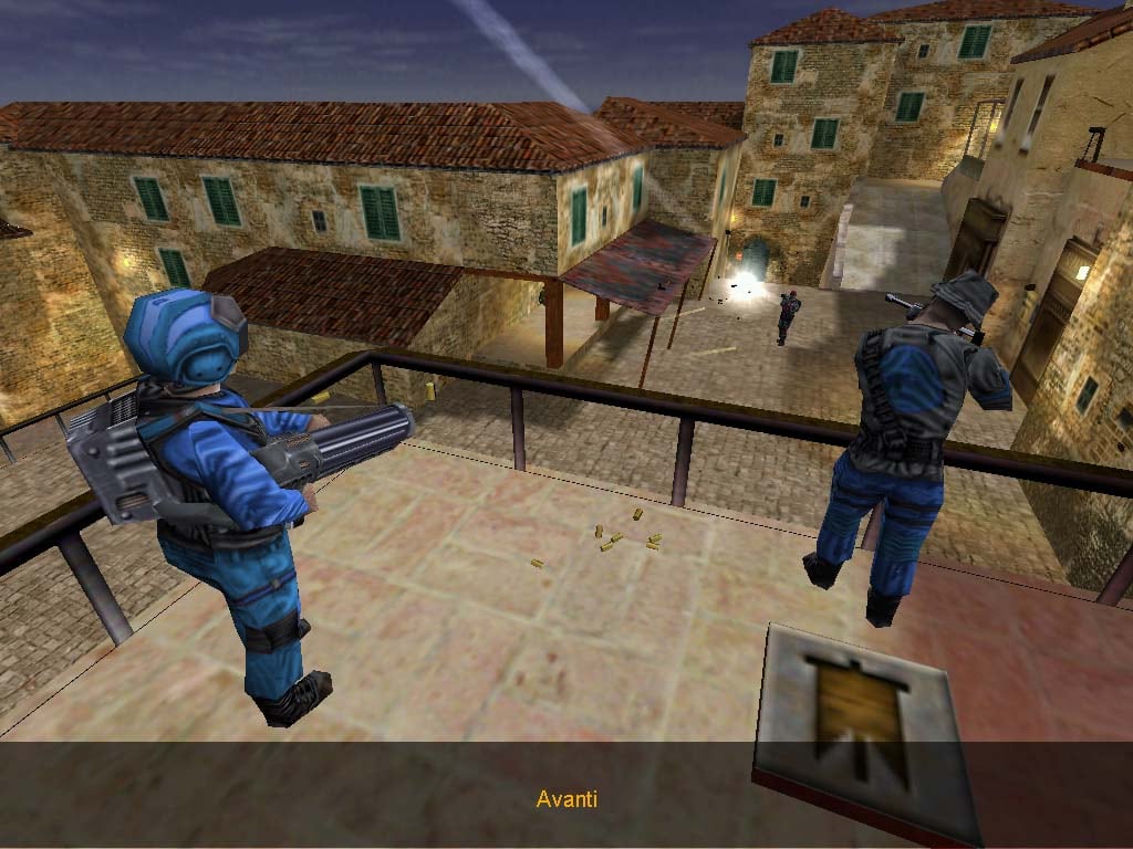 Schermata del gioco Team Fortress