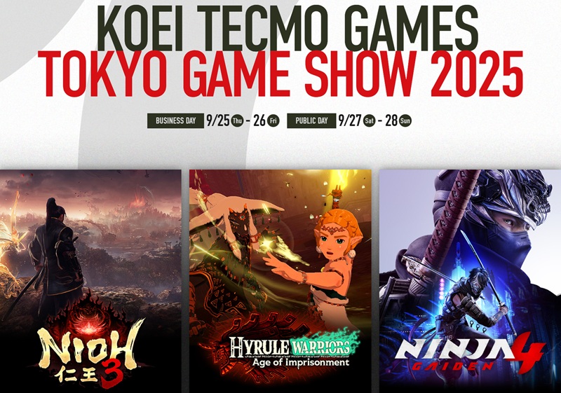 Koei Tecmo at TGS 2025 Koei Tecmo at TGS 2025