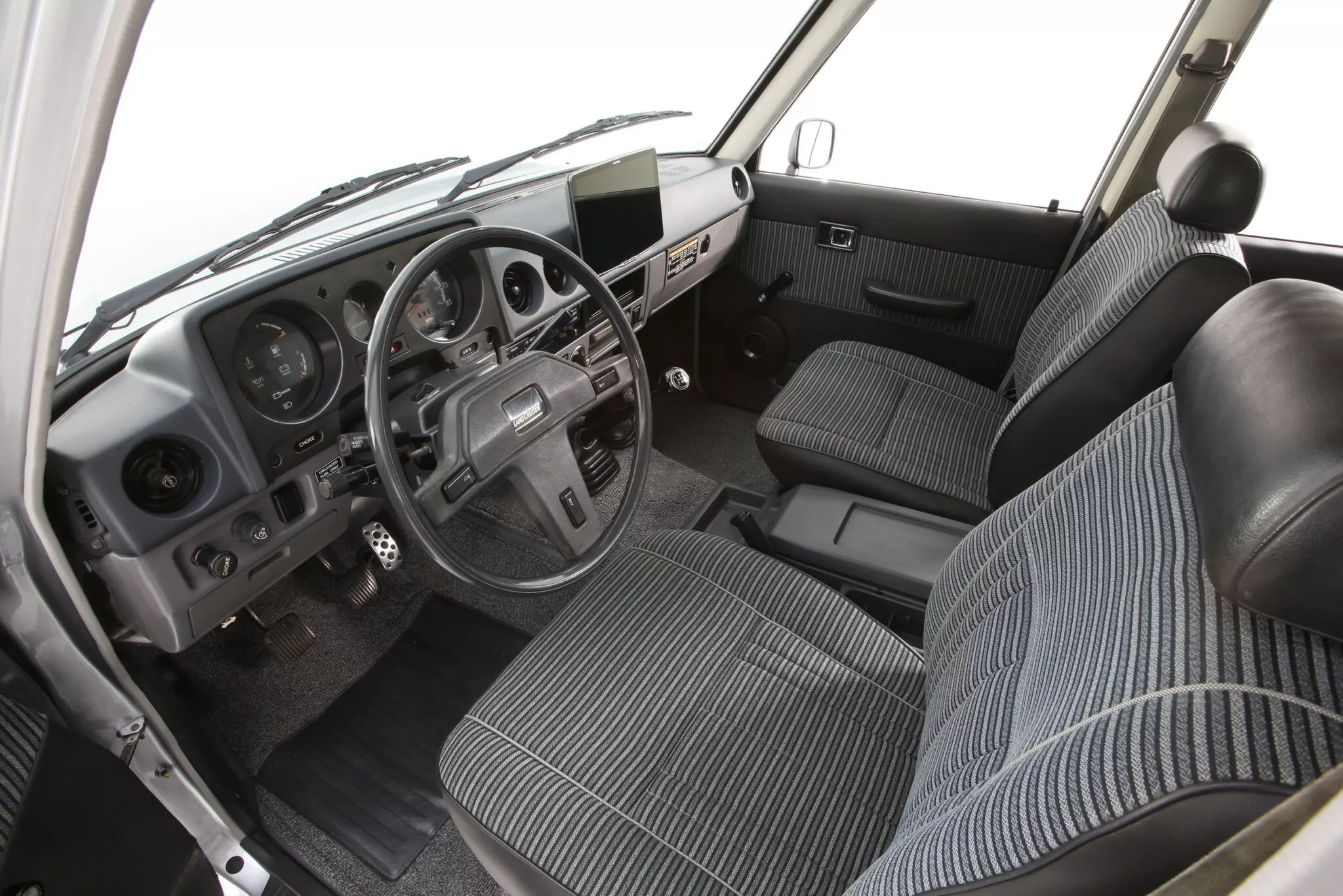 Vista del motore della Toyota Turbo Trail Cruiser