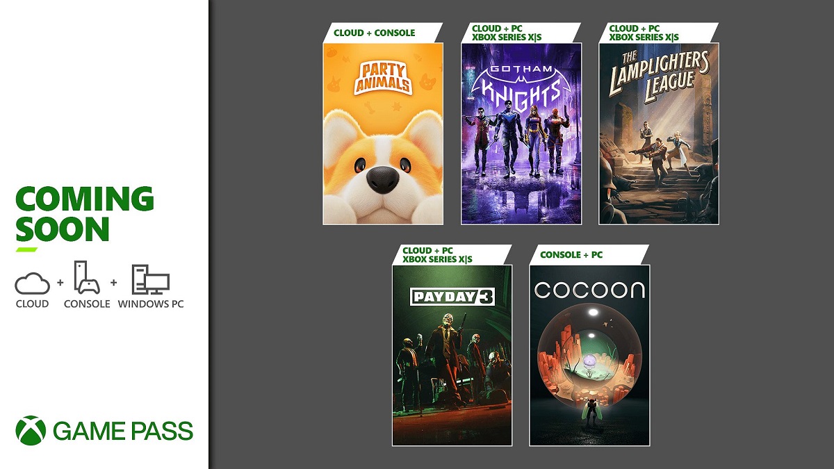 Lies of P, Payday 3 e Gotham Knights: una grande offerta di Microsoft! È stato pubblicato l'elenco dei giochi che saranno disponibili su Xbox Game Pass nella seconda metà di settembre e all'inizio di ottobre. Lies of P, Payday 3 e Gotham Knights: una grande offerta di Microsoft! È stato pubblicato l'elenco dei giochi che saranno disponibili su Xbox Game Pass nella seconda metà di settembre e all'inizio di ottobre.