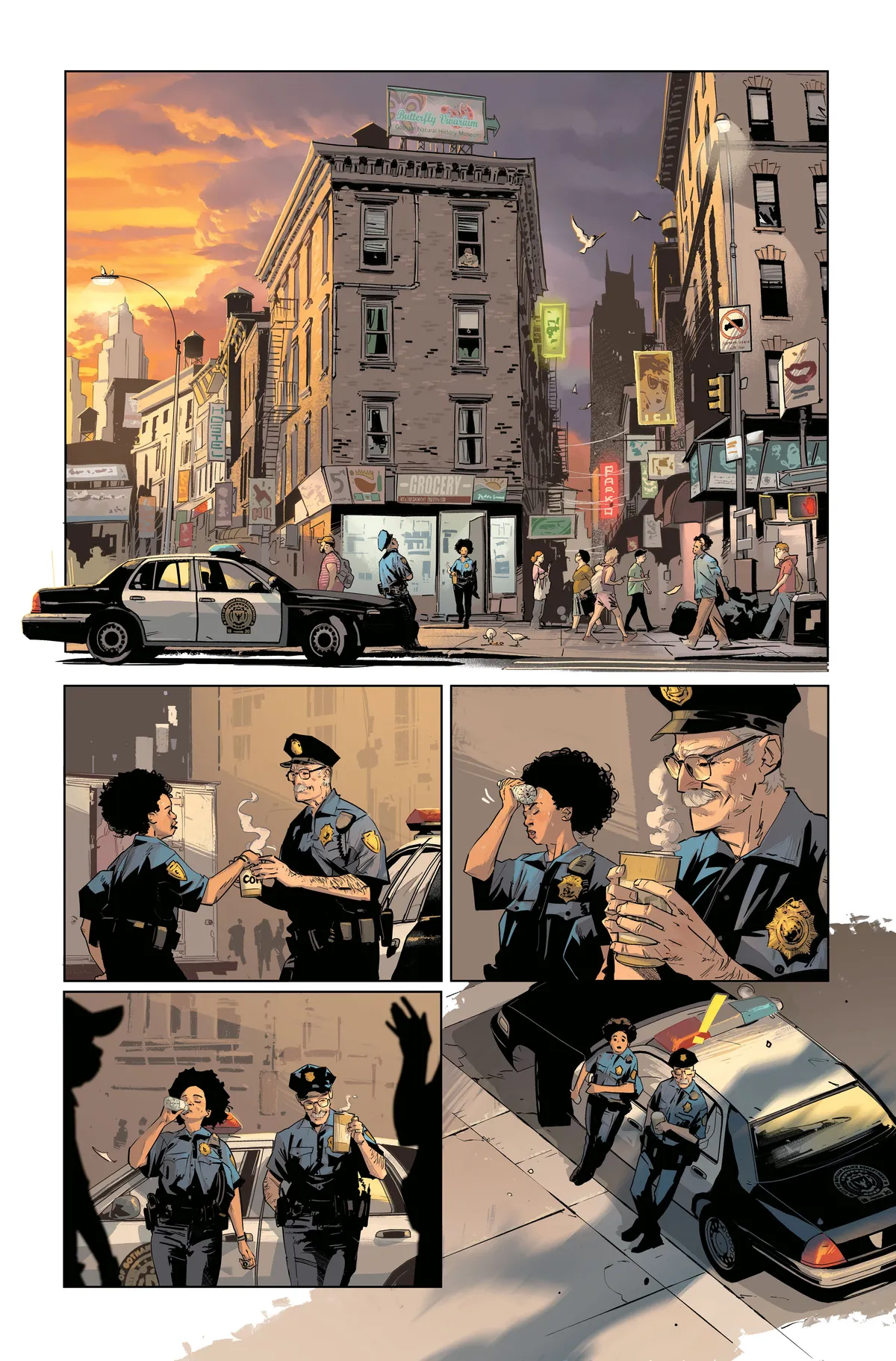 Illustrazioni per il fumetto