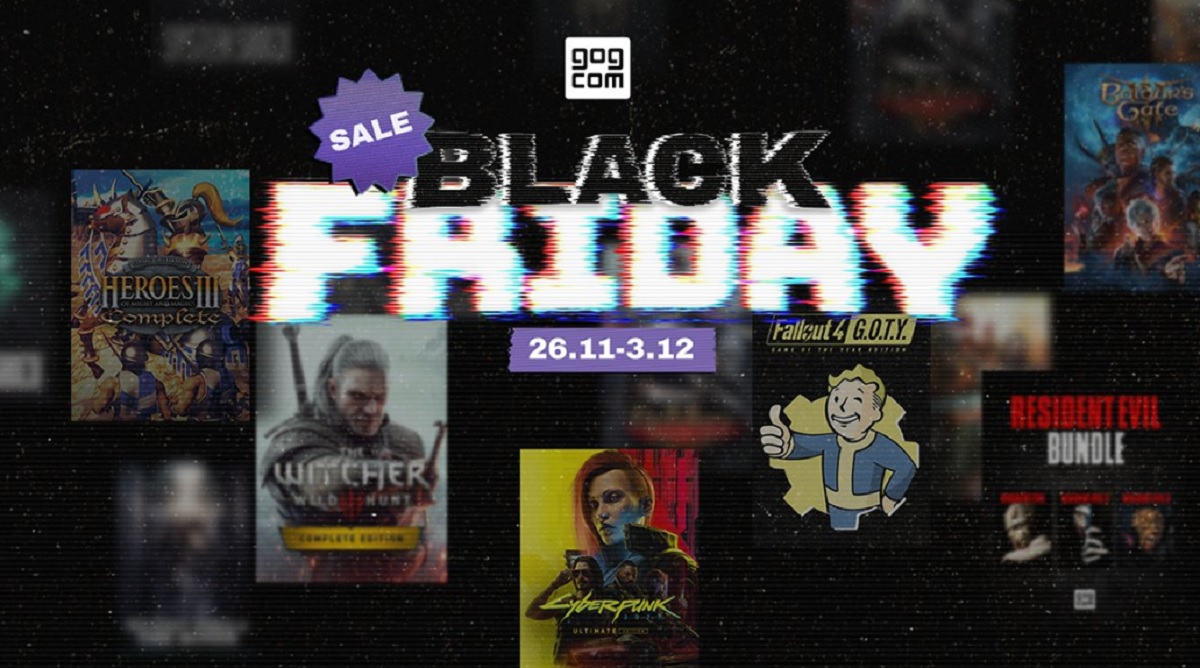 Il Black Friday più bello di sempre: GOG offre fino al 95% di sconto su 7.200 giochi classici e moderni
