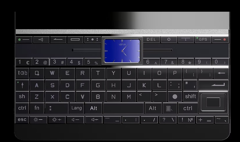 Vista frontale di Lotus Diplomat