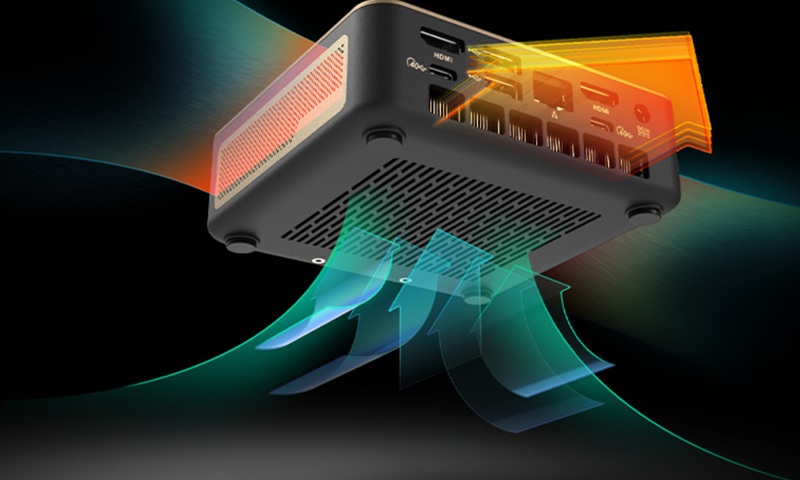 Fori di ventilazione per un raffreddamento efficiente