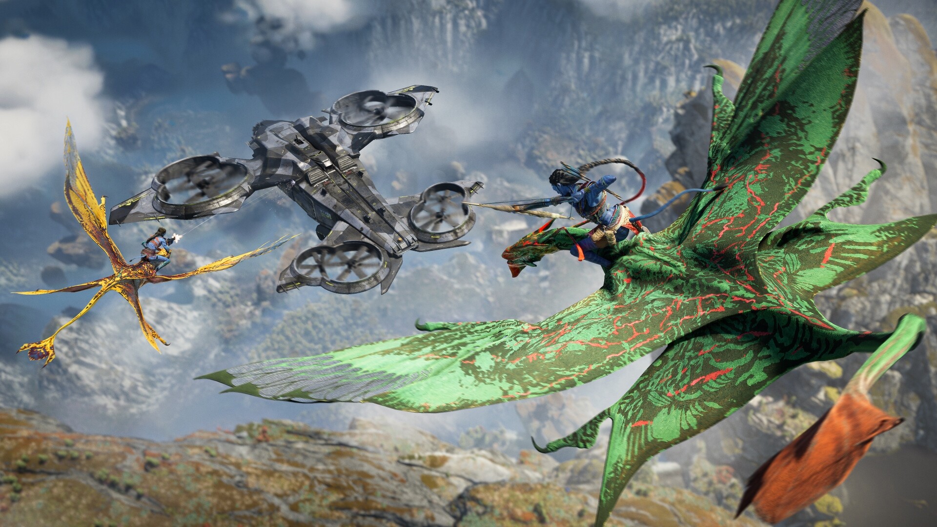 Battaglie in Avatar: Frontiere di Pandora Battaglie in Avatar: Frontiere di Pandora