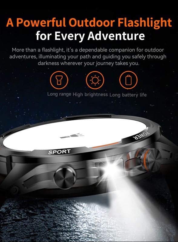 Smartwatch Rogbid Enduro - vista 3