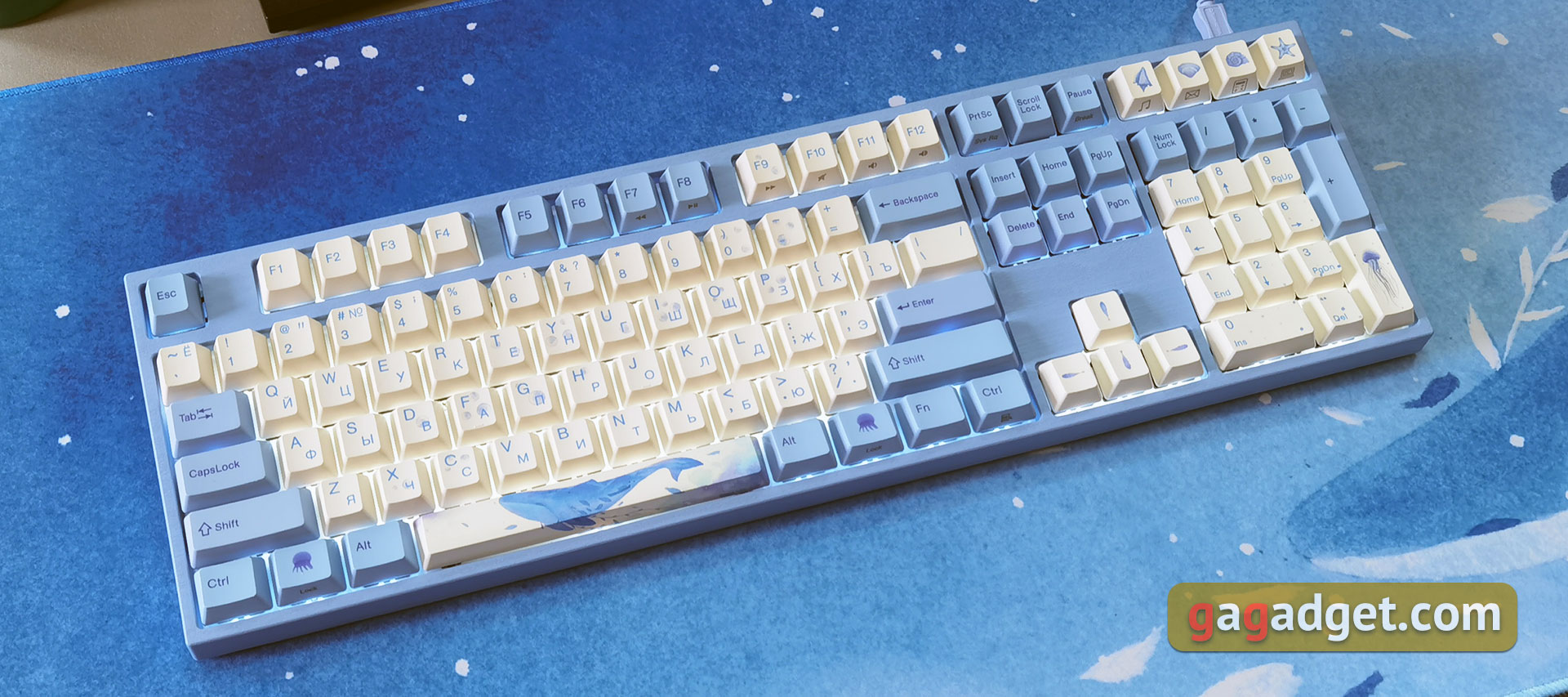 Recensione di Varmilo VA108M Sea Melody: una tastiera meccanica Hi-End Recensione di Varmilo VA108M Sea Melody: una tastiera meccanica Hi-End