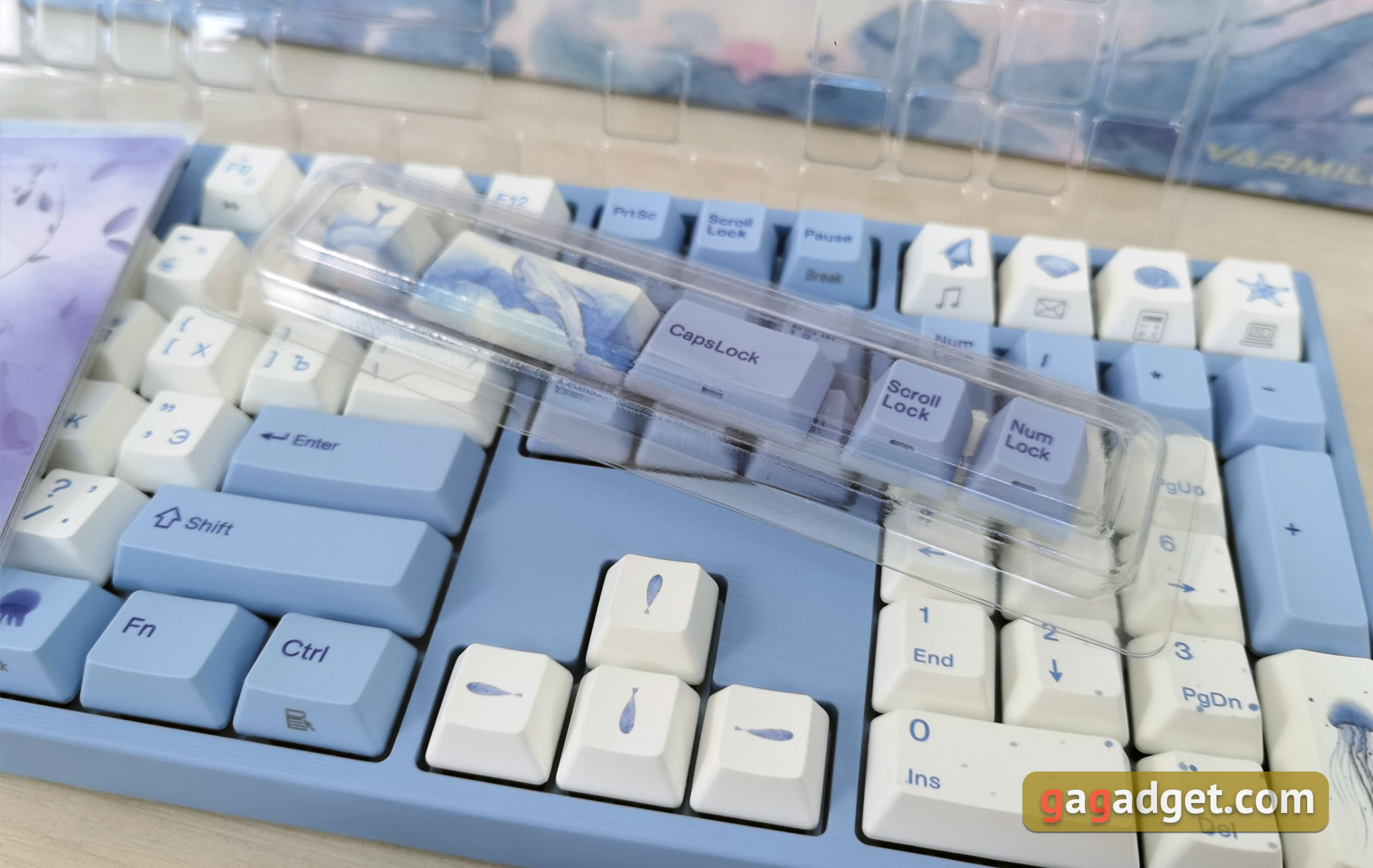 Recensione di Varmilo VA108M Sea Melody: una tastiera meccanica Hi-End-5 Recensione di Varmilo VA108M Sea Melody: una tastiera meccanica Hi-End-5