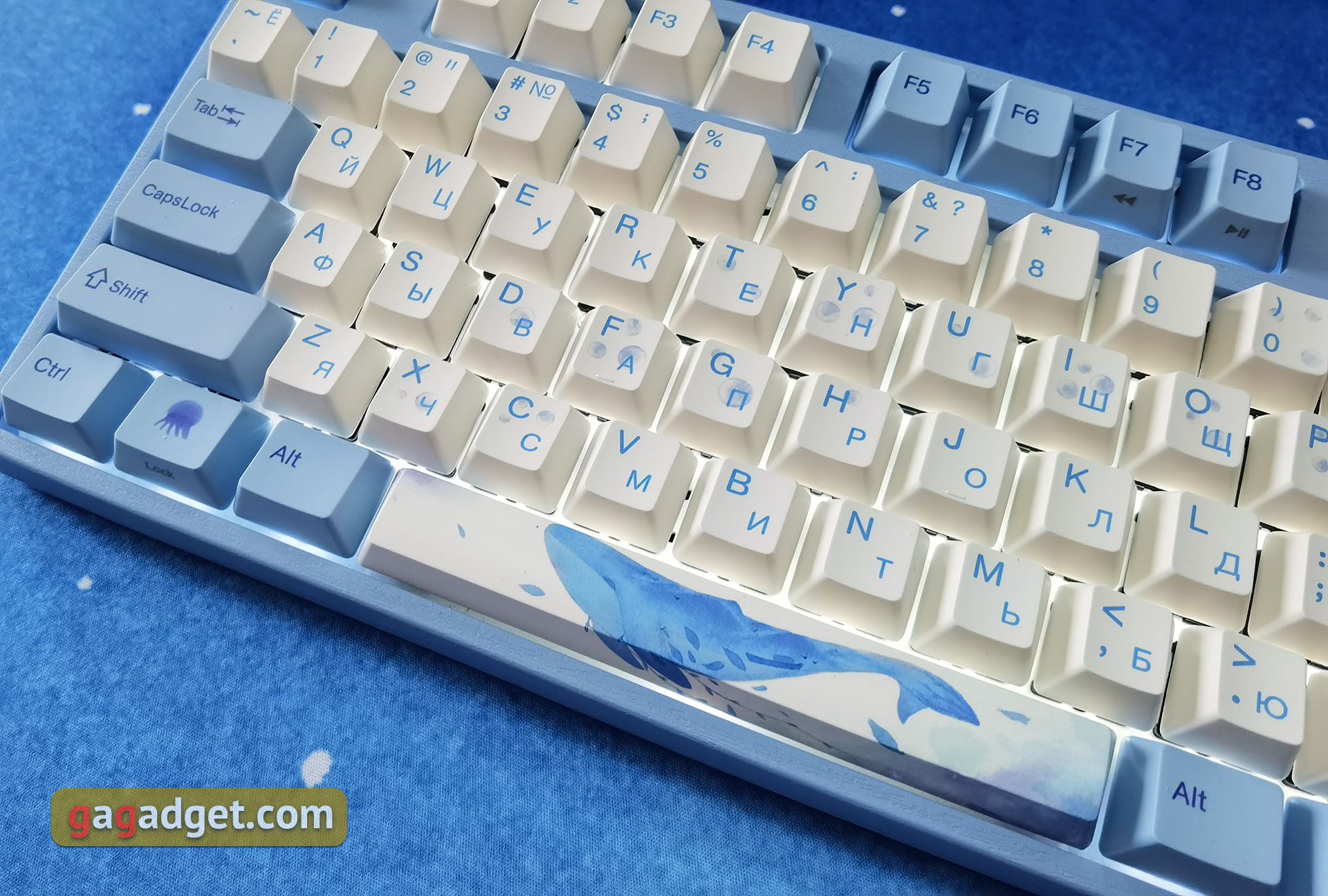 Recensione di Varmilo VA108M Sea Melody: una tastiera meccanica Hi-End-27 Recensione di Varmilo VA108M Sea Melody: una tastiera meccanica Hi-End-27