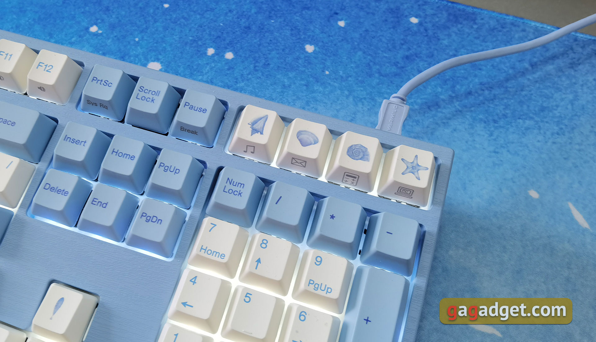 Recensione di Varmilo VA108M Sea Melody: una tastiera meccanica Hi-End-24 Recensione di Varmilo VA108M Sea Melody: una tastiera meccanica Hi-End-24