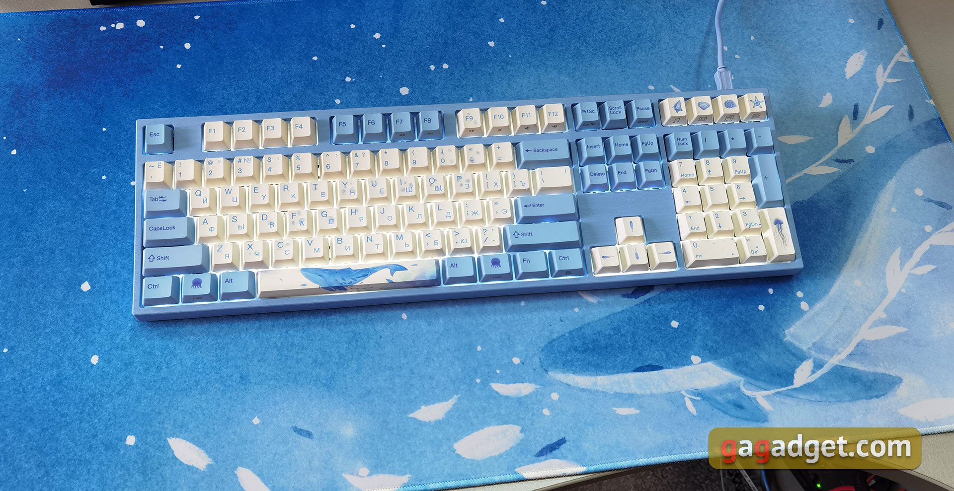 Recensione di Varmilo VA108M Sea Melody: una tastiera meccanica Hi-End-28 Recensione di Varmilo VA108M Sea Melody: una tastiera meccanica Hi-End-28
