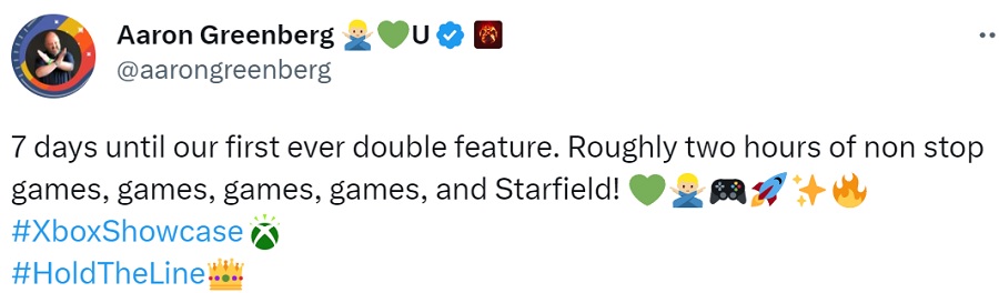 Due ore di spettacolo: Xbox Games Showcase 2023 presenterà filmati di gameplay di ogni progetto oltre a trailer cinematografici poco informativi.-2