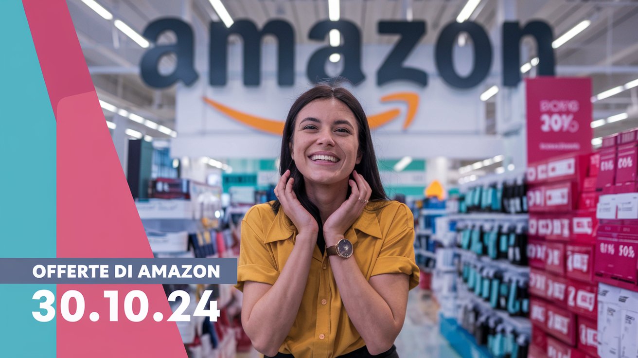 Le offerte Amazon più interessanti del giorno – 30 ottobre 2024 Le offerte Amazon più interessanti del giorno – 30 ottobre 2024