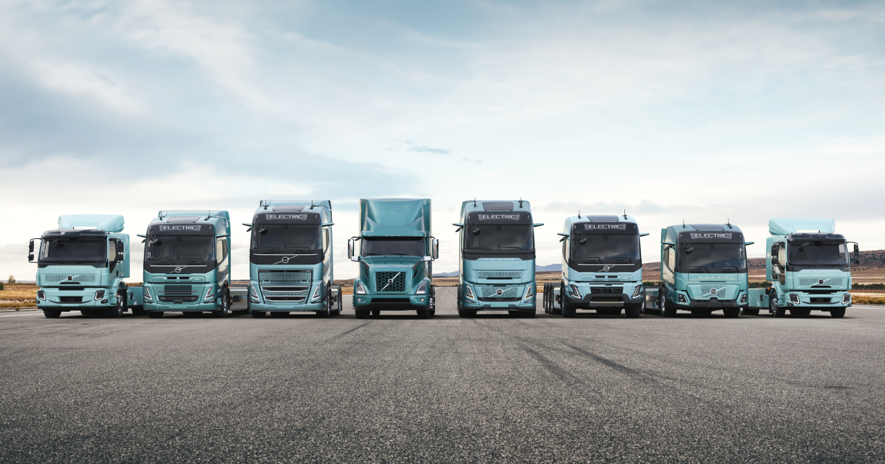 Gamma di modelli elettrici Volvo Trucks Gamma di modelli elettrici Volvo Trucks
