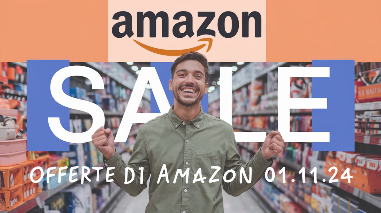 Le offerte Amazon più interessanti del giorno – 1 novembre 2024 Le offerte Amazon più interessanti del giorno – 1 novembre 2024