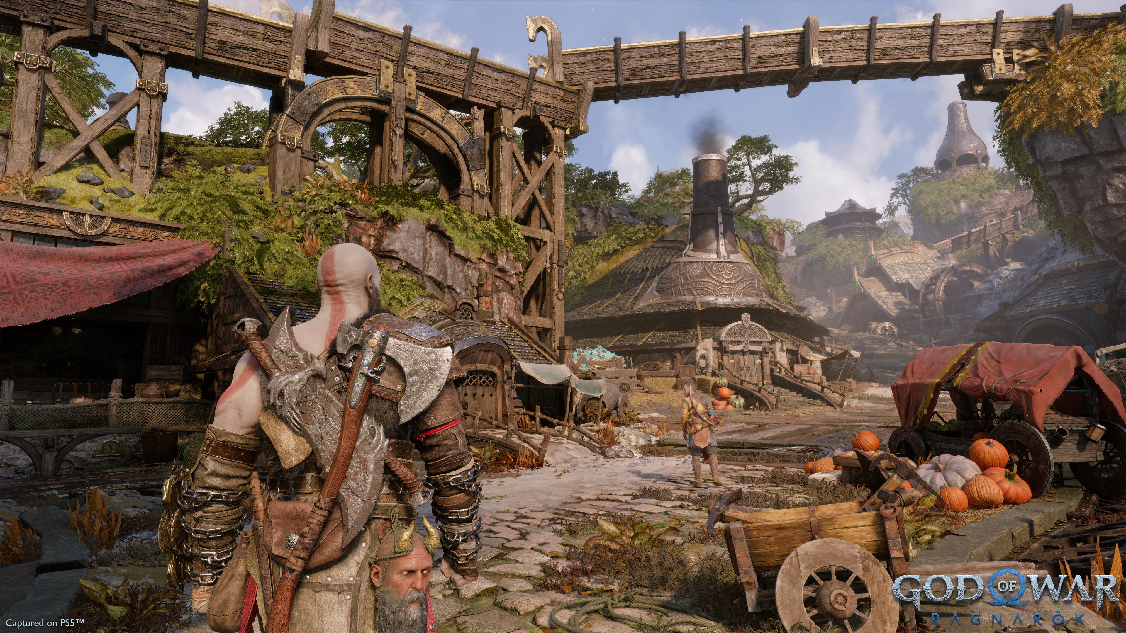  Le prime anticipazioni su God of War: Ragnarok. I giornalisti lodano il gioco per il sistema di combattimento, la grafica, il mondo vivente, gli enigmi e i personaggi.-3