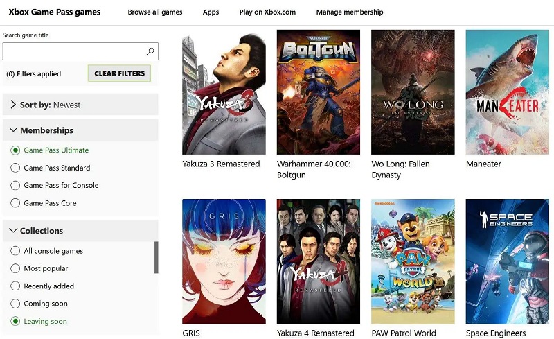 Giochi che lasciano Xbox Game Pass alla fine di febbraio 2025