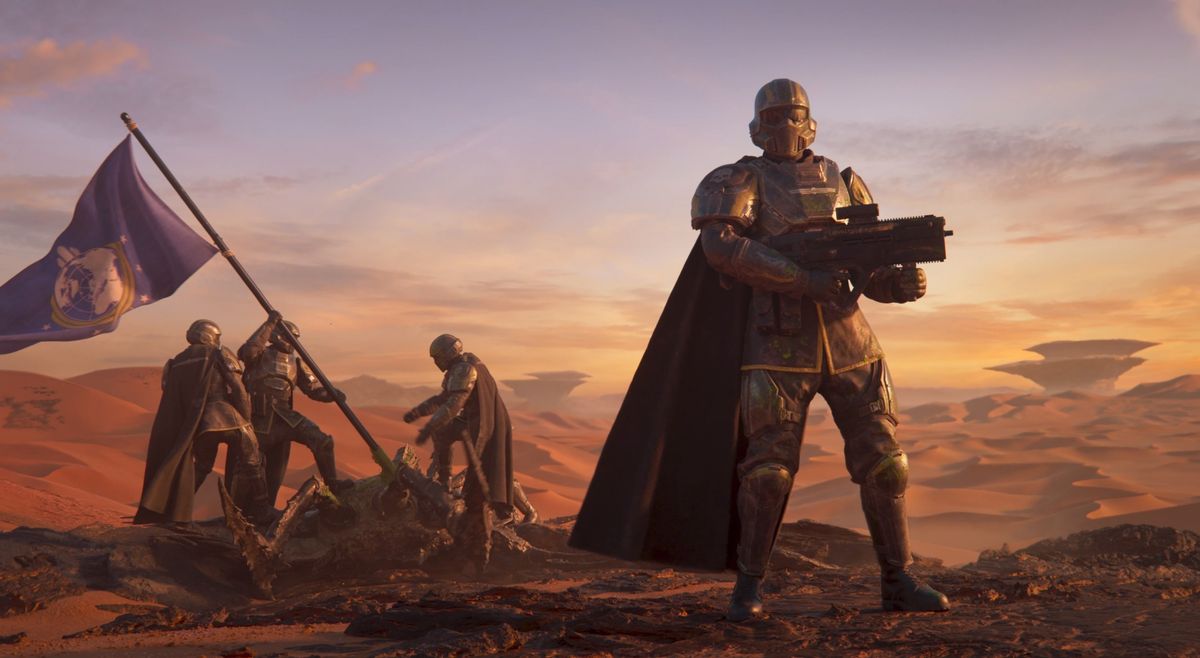Nuovo record per Helldivers 2: la versione PC dello sparatutto online ha superato i 333.000 giocatori simultanei Nuovo record per Helldivers 2: la versione PC dello sparatutto online ha superato i 333.000 giocatori simultanei