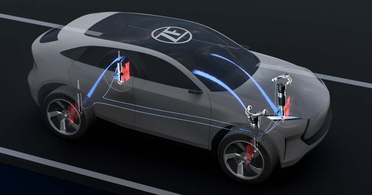 Presentazione della tecnologia di riduzione del rumore ZF al CES 2026