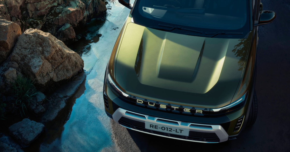 Parte anteriore del nuovo Renault Duster