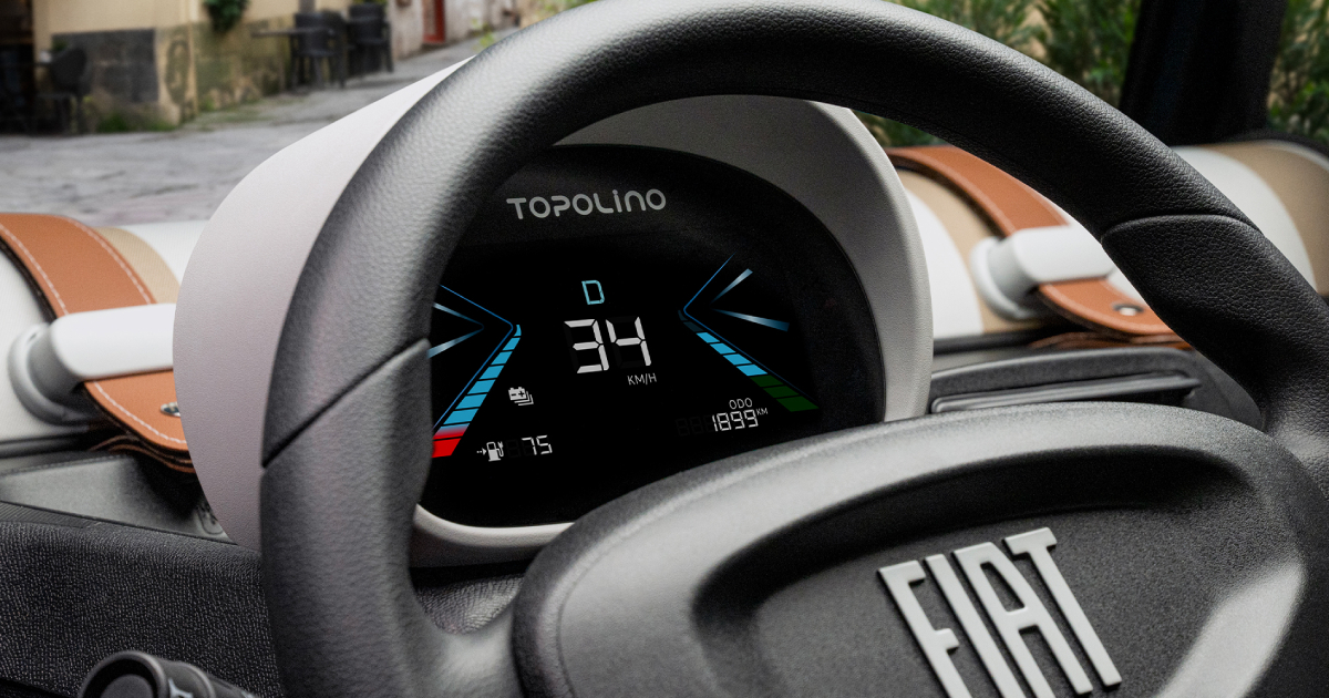 Fiat Topolino - Vista frontale