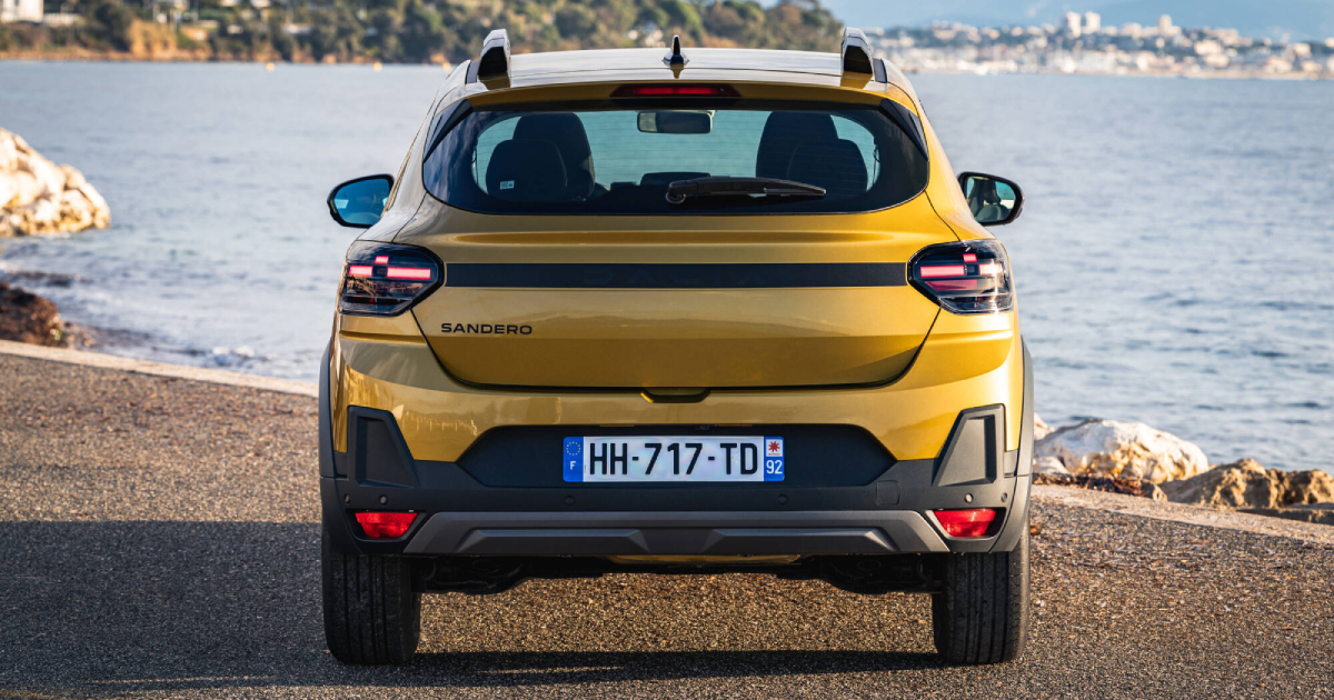 Dacia 2026 design luci posteriori