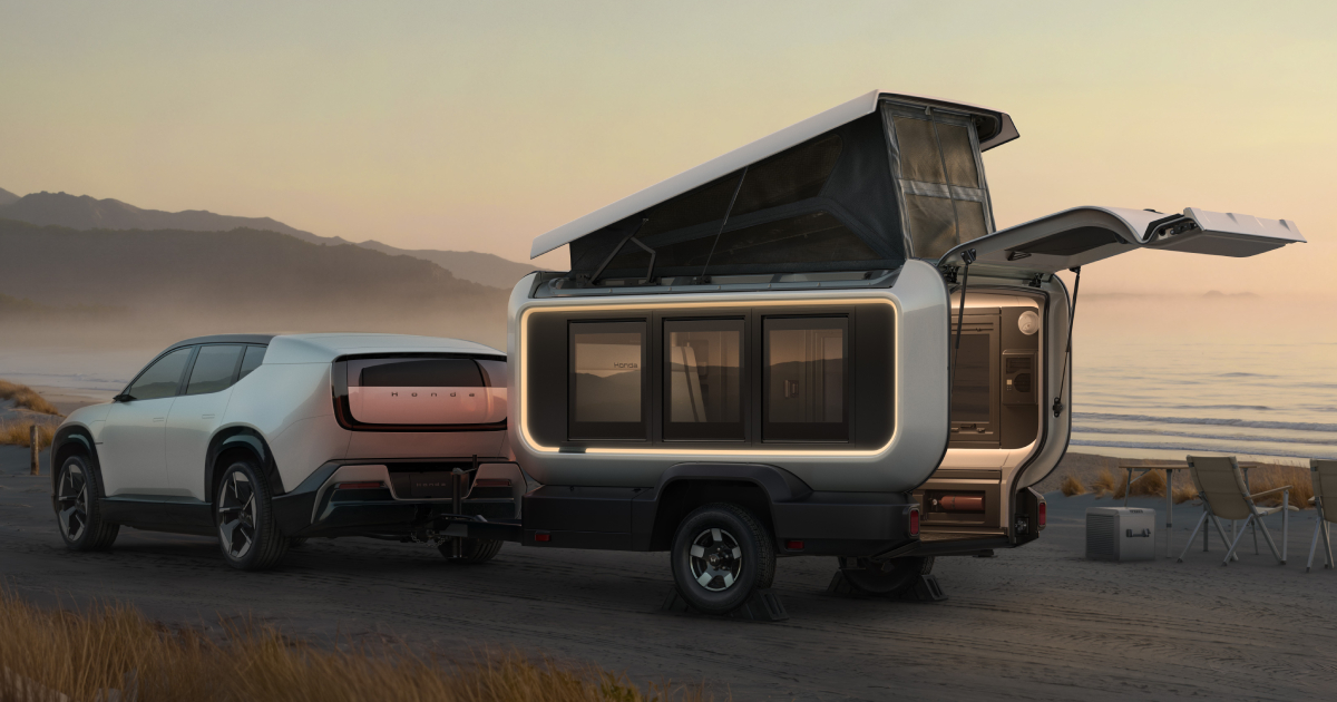 Concept del caravan Base Station di Honda