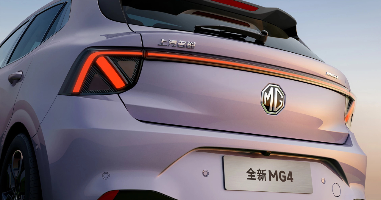 Immagine vista posteriore di MG4 Anxin Edition