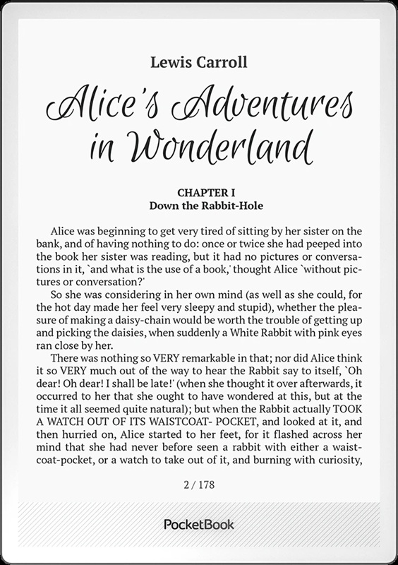 Lettore PocketBook InkPad One - vista complessiva