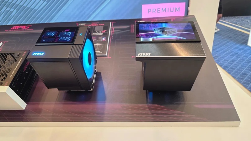 Dissipatore CPU MPG CoreFrozr con schermo LCD