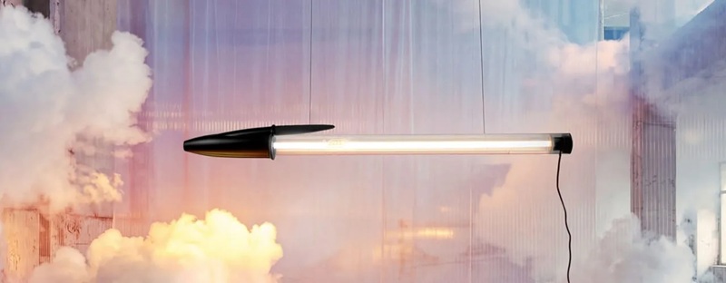 Bic Lamp da diverse angolazioni