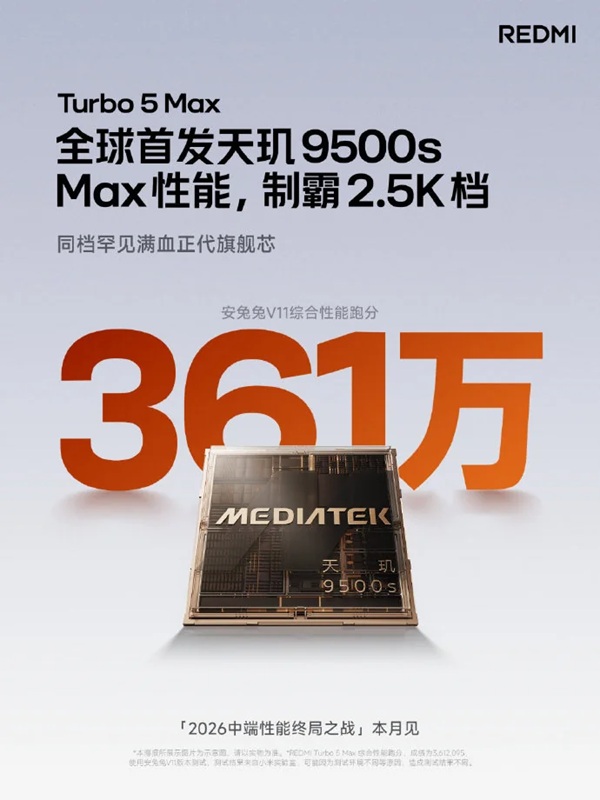 Processore MediaTek Dimensity 9500s