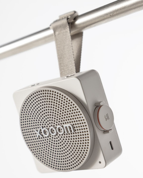 Design dello speaker portatile LG XBOOM con intelligenza artificiale