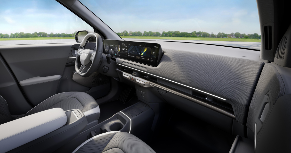 Crossover elettrico Kia EV2 – vista posteriore